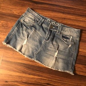 Rue21 Denim mini skirt